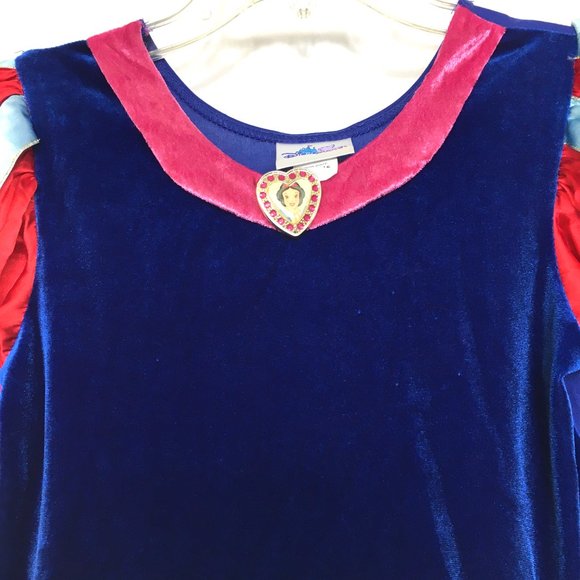Snow White Princess Costume Dress Disneyland Girls Sz Large 10 - 12 Hall… - Picture 4 of 11
